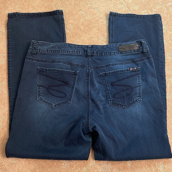 Seven7 Jeans Luxe Slim Boot Cut, Sz 16 - Picture 2 of 10